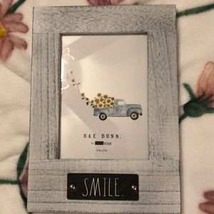 Rae Dunn 5x7 Picture Frame Smile